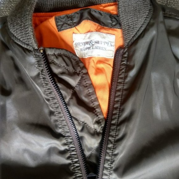 Ralph Lauren Denim & Supply Bomber Jacket Women's - Picture 7 of 8